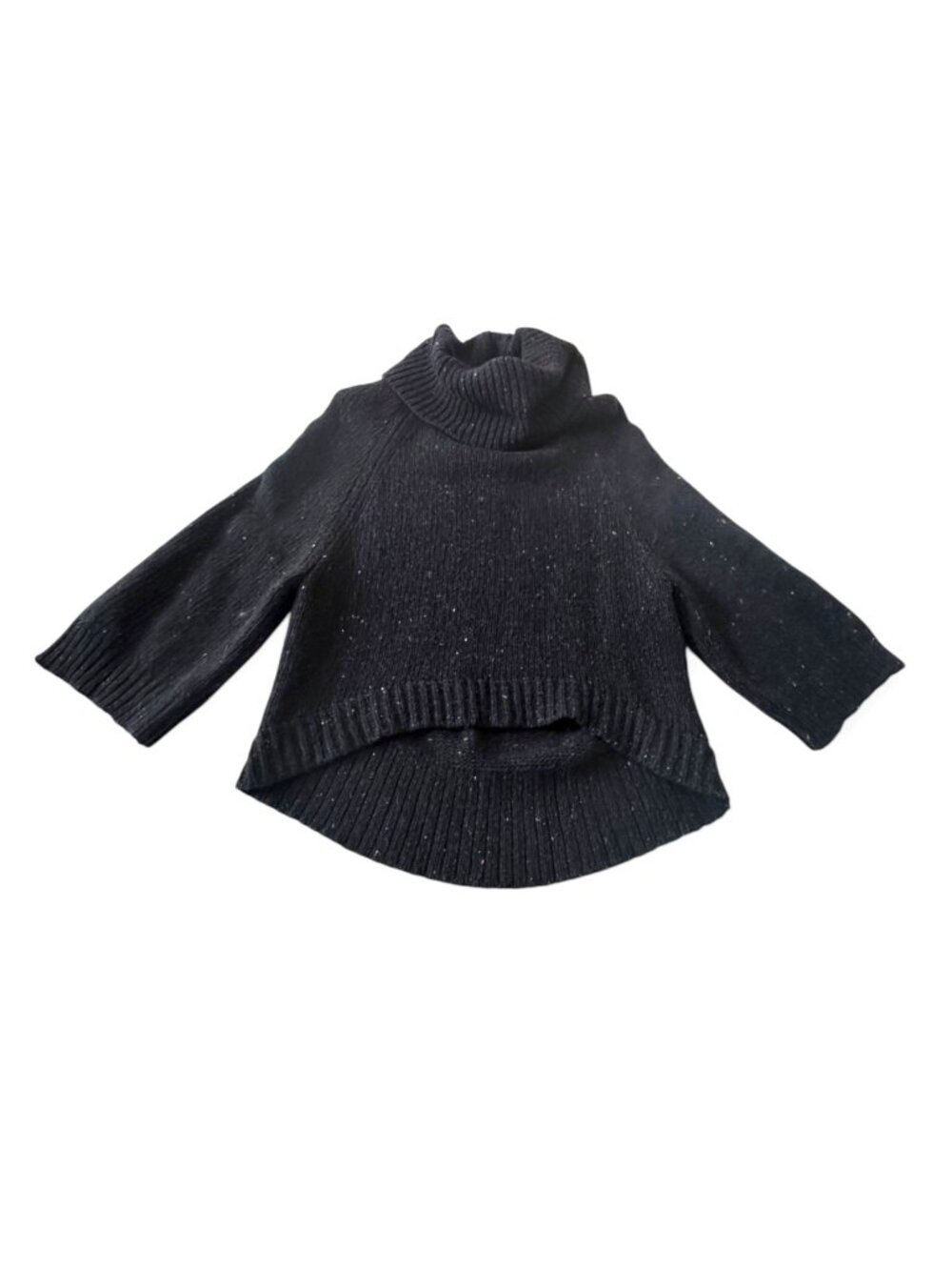 Theory Turtleneck Sweater, Jufina Granito, Gray/Blue, Size L